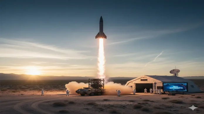 DRDO हाइपरसोनिक स्क्रैमजेट इंजन टेस्ट – प्रतिनिधि छवि DRDO की हाइपरसोनिक स्क्रैमजेट इंजन तकनीक का प्रतीकात्मक चित्र