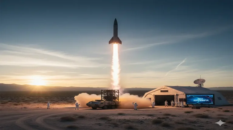 DRDO की हाइपरसोनिक स्क्रैमजेट इंजन तकनीक का प्रतीकात्मक चित्र