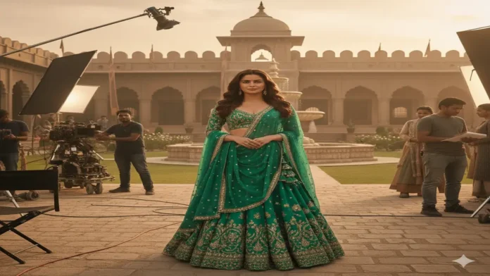 फिल्म ‘भारत भाग्य विधाता’ के सेट पर शूटिंग के दौरान कंगना रनौत नई फिल्म ‘भारत भाग्य विधाता’ की शूटिंग के दौरान फिल्म सेट पर कंगना रनौत